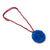 Blue and Red Aluminum Medallion Necklace-Necklaces-Eunseok Han-Pistachios