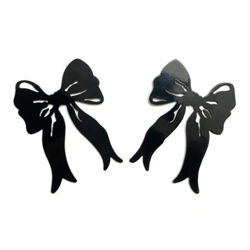 Bold Bow Earrings