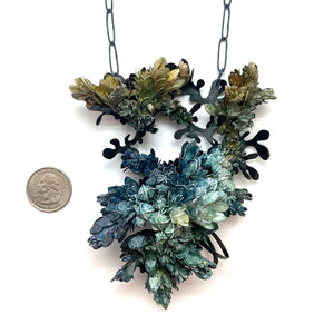 Botanical Statement Necklace-Necklaces-Hanna Liljenberg-Pistachios