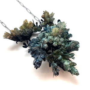 Botanical Statement Necklace-Necklaces-Hanna Liljenberg-Pistachios