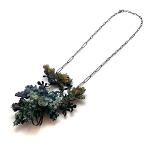 Botanical Statement Necklace-Necklaces-Hanna Liljenberg-Pistachios