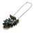 Botanical Statement Necklace-Necklaces-Hanna Liljenberg-Pistachios