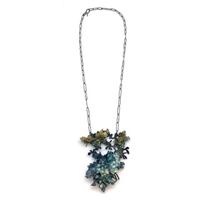 Botanical Statement Necklace-Necklaces-Hanna Liljenberg-Pistachios