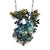 Botanical Statement Necklace-Necklaces-Hanna Liljenberg-Pistachios