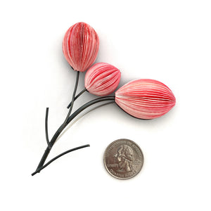 Branching Coral Flowers Brooch-Pins-Naoko Yoshizawa-Pistachios