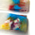 Bright Blue and Yellow Rectangle Earrings-Earrings-Asami Watanabe-Pistachios