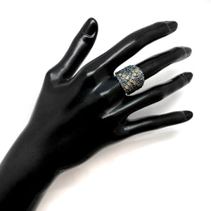 Brown Diamond Ring-Rings-Apostolos-Pistachios