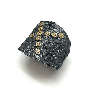 Brown Diamond Ring-Rings-Apostolos-Pistachios