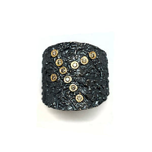 Brown Diamond Ring-Rings-Apostolos-Pistachios