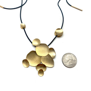 Bubbles Necklace - Gold Vermeil-Necklaces-Malgosia Kalinska-Pistachios