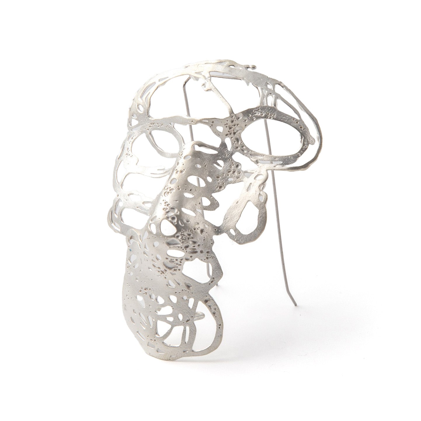 Burcu Büyükünal - Unsaid Brooch #1-Pins-Precious Collective-Pistachios