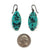 Butterfly and Bird Turquoise Earrings-Earrings-Kelly Jean Conroy-Pistachios