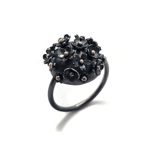 Button Cluster Ring-Rings-Liz Clark-Pistachios
