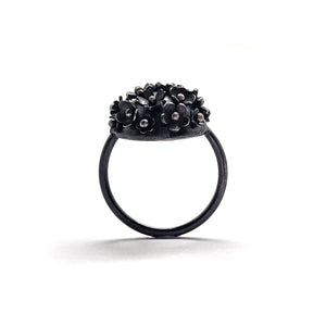 Button Cluster Ring-Rings-Liz Clark-Pistachios