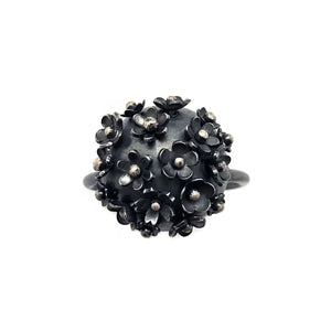 Button Cluster Ring-Rings-Liz Clark-Pistachios
