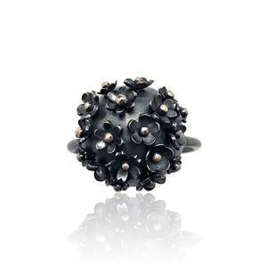 Button Cluster Ring-Rings-Liz Clark-Pistachios