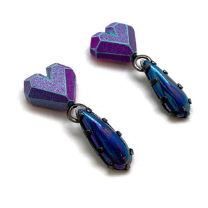 Caireles Dangle Earrings-Earrings-Eva Burton-Pistachios