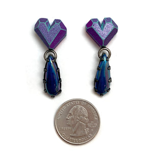 Caireles Dangle Earrings-Earrings-Eva Burton-Pistachios