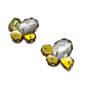 Canary Studs-Earrings-Nikki Couppee-Pistachios