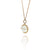 Captured Moonstone Orb Necklace-Necklaces-Hilary Finck-Pistachios