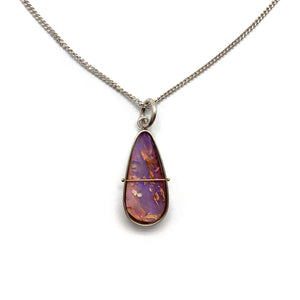 Captured Opal Necklace-Necklaces-Hilary Finck-Pistachios