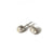 Caroline Gore - "Roses - Sterling Silver"-Earrings-Earrings Galore-Pistachios