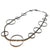Carved Circle Bubble Necklace - Labradorite-Necklaces-Heather Guidero-Pistachios