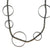 Carved Circle Bubble Necklace - Labradorite-Necklaces-Heather Guidero-Pistachios
