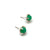 Carved Studs - Chrysoprase-Earrings-Heather Guidero-Pistachios