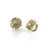 Carved Studs - Rutilated Quartz-Earrings-Heather Guidero-Pistachios