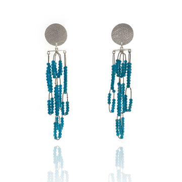 Cascading Apatite Earrings