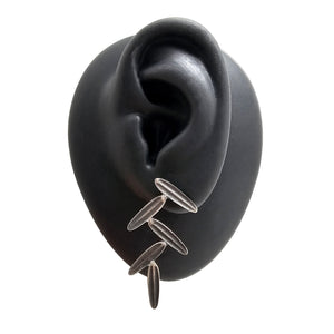 Cascading Leaf Studs-Earrings-Liz Clark-Pistachios