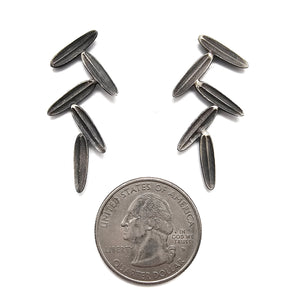 Cascading Leaf Studs-Earrings-Liz Clark-Pistachios