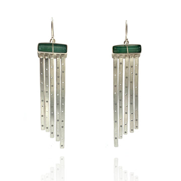 Cascading Tourmaline Earrings