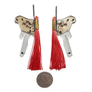 Chinese Lantern Earrings-Earrings-Mélanie Denis-Pistachios