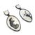 Chipmunk and Flower Earrings-Earrings-Kelly Jean Conroy-Pistachios