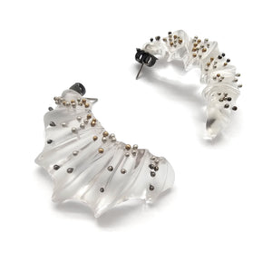 Chrysalis Earrings-Earrings-Emmeline Hastings-Pistachios