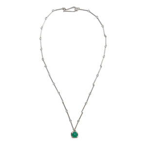 Chrysoprase Pendant Necklace-Heather Guidero-Pistachios