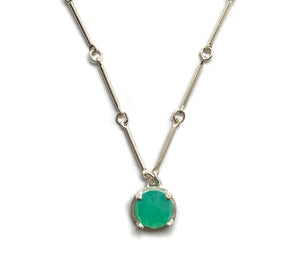 Chrysoprase Pendant Necklace-Heather Guidero-Pistachios