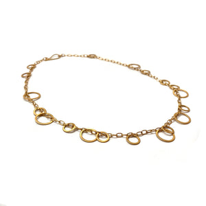 Circle Bunches Necklace - Yellow Gold Vermeil-Necklaces-Heather Guidero-Pistachios