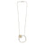 Circle Cherry Blossom Necklace-Necklaces-Huiyu Chiu-Pistachios