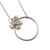 Circle Cherry Blossom Necklace-Necklaces-Huiyu Chiu-Pistachios