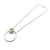 Circle Cherry Blossom Necklace-Necklaces-Huiyu Chiu-Pistachios