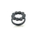 Circle Dot Diamond Ring-Rings-Elisa Bongfeldt-Pistachios