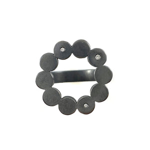 Circle Dot Diamond Ring-Rings-Elisa Bongfeldt-Pistachios