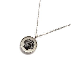 Circle Shell Necklace-Necklaces-Anna Bankuti-Pistachios