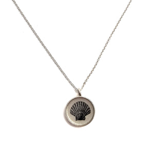 Circle Shell Necklace-Necklaces-Anna Bankuti-Pistachios