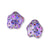 Claire Webb - "Quintuple Puff Studs in Party Leaf"-Earrings-Earrings Galore-Pistachios
