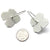 Clematis Flower Patch Earrings - White-Earrings-Jess Dare-Pistachios