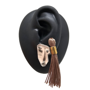 Cloché Earrings-Earrings-Mélanie Denis-Pistachios
